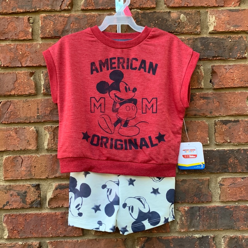 Brand new Mickey Mouse Clubhouse Disney World shorts set